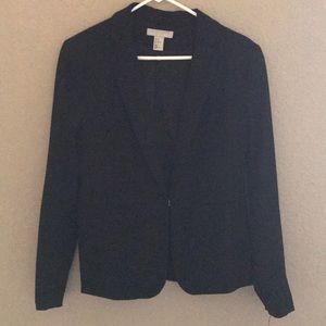 H&M Womens Black Blazer Size 12